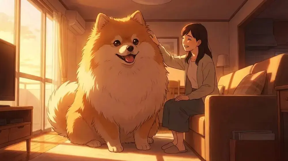 ポメラニアンが先祖返りで巨大化？デカポメの特徴や寿命について解説