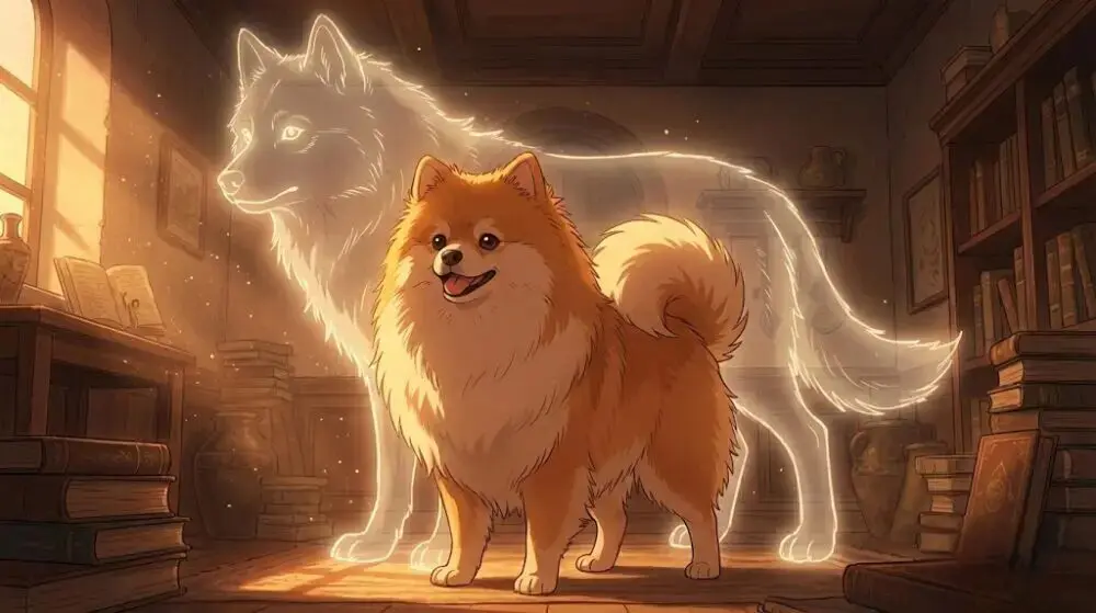 ポメラニアンの先祖返りとサモエドの遺伝