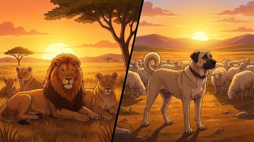 生態学的な比較から導くライオンより強い犬の結論