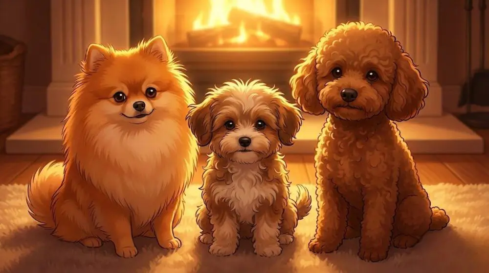 ポメプーの抜け毛の量は親譲りの毛質で決まる