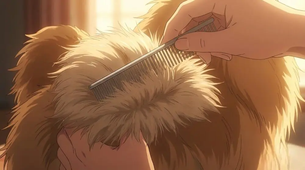 爆毛個体の被毛構造と毛玉を防ぐお手入れ