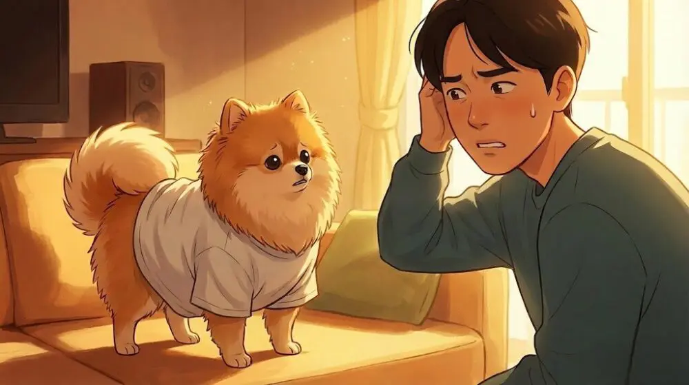 ポメラニアンに服が似合わない3つの原因