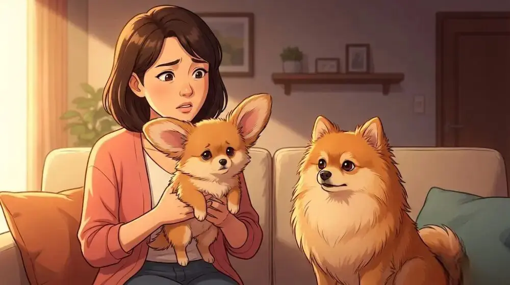 ポメラニアンの耳が大きいと立たないか