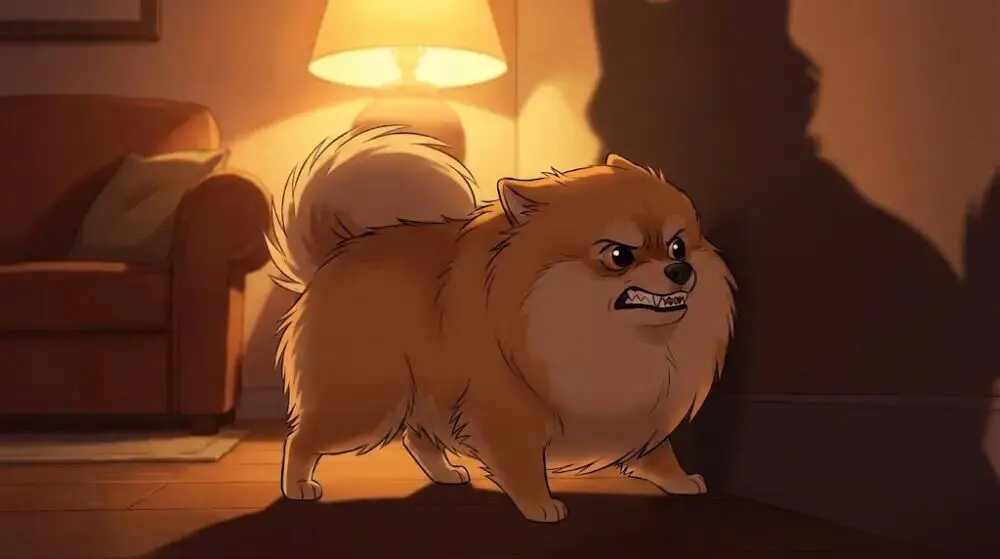 ポメラニアンの性格がきついと感じる凶暴化の理由