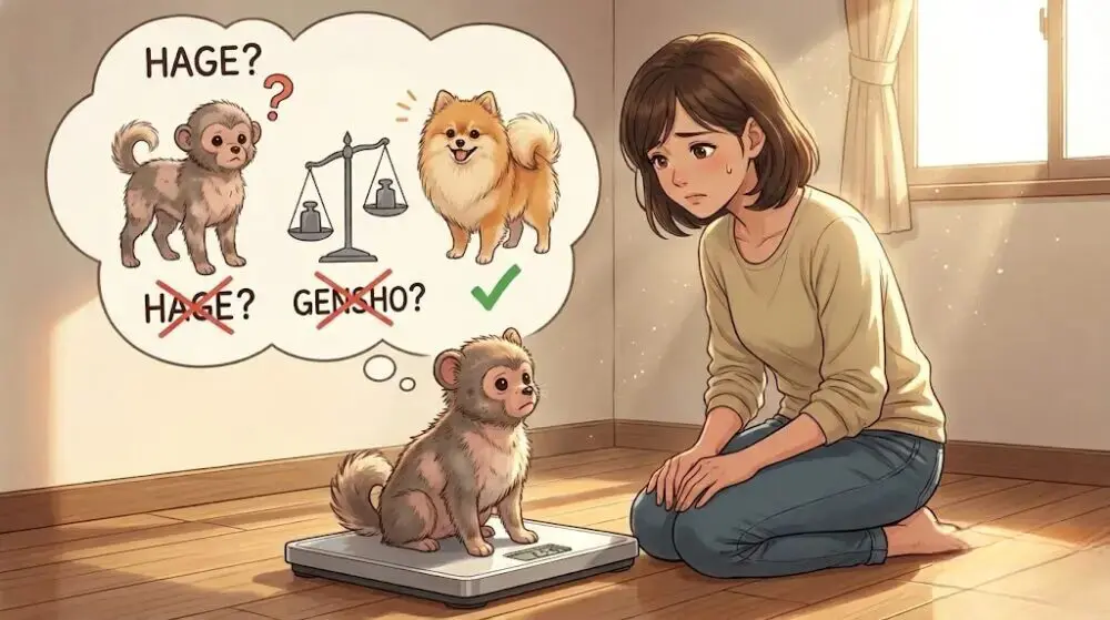 猿期のハゲと体重減少の誤解