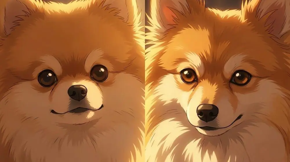 ポメラニアンのたぬき顔とキツネ顔の決定的な違い