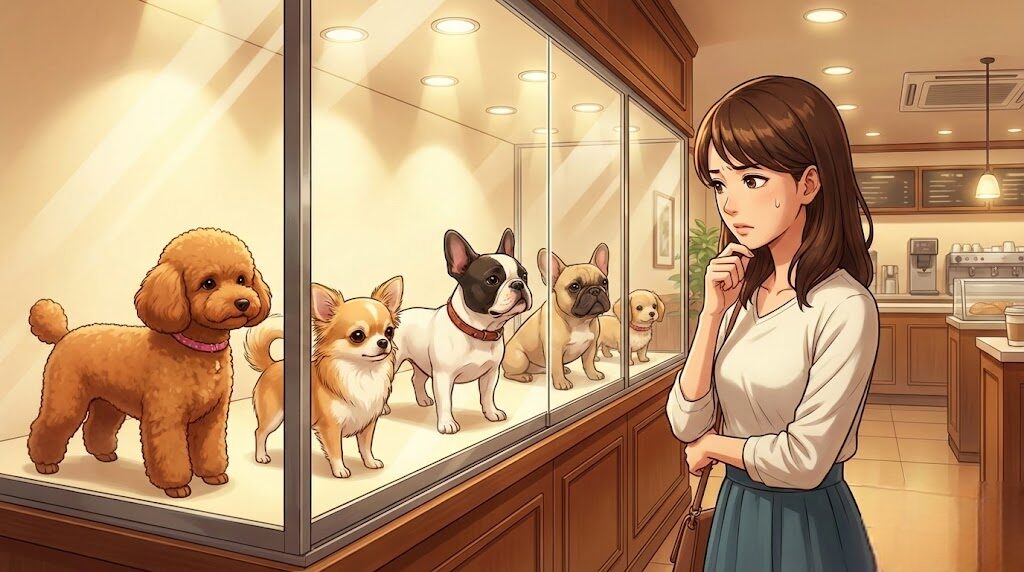 特定の人気犬種や純血種に偏る不自然さ