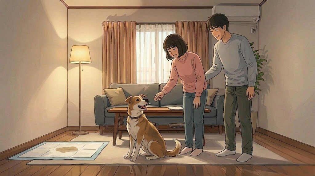 トイレの失敗を叱らない！成功を導く環境づくり